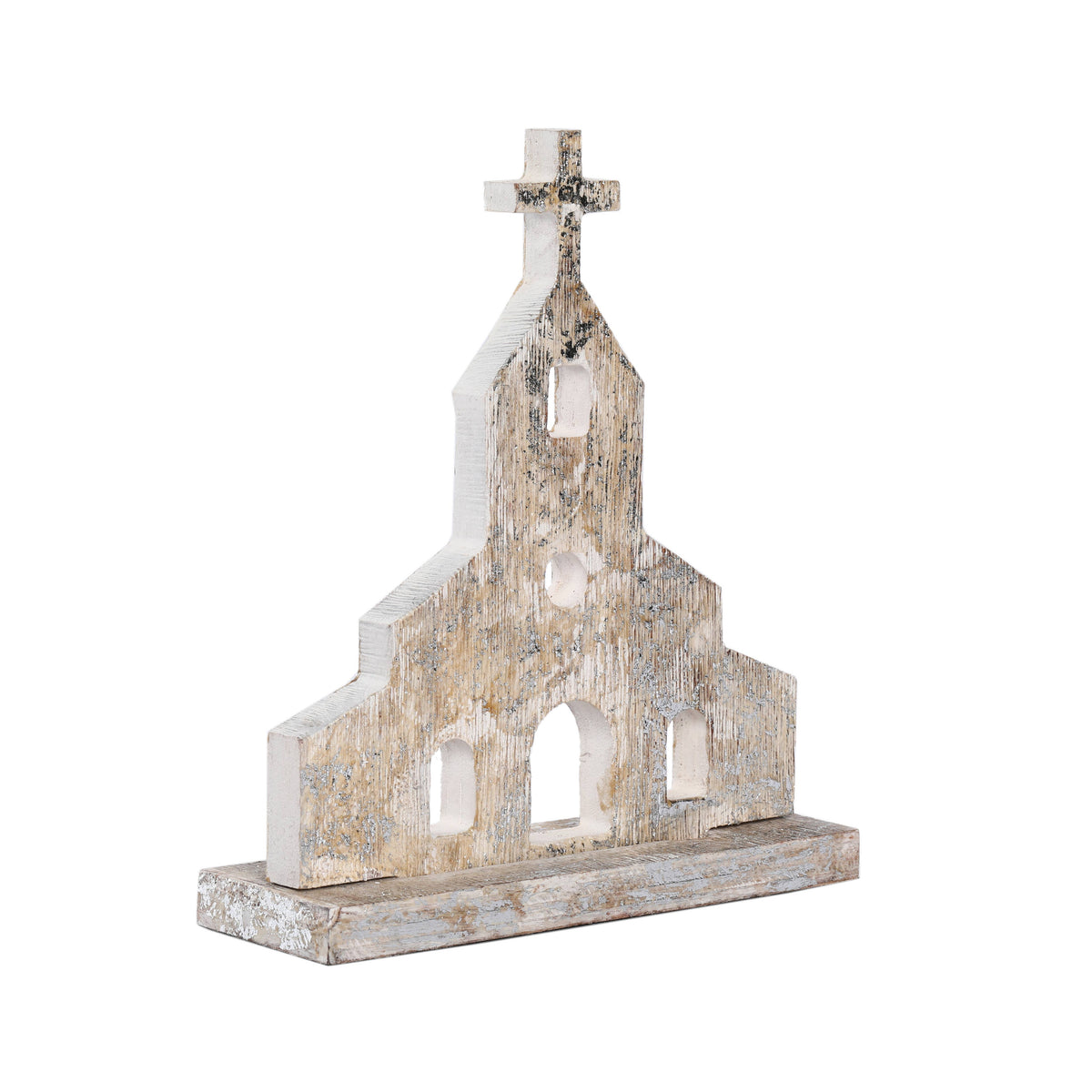 8.5" Wooden Church Tabletop