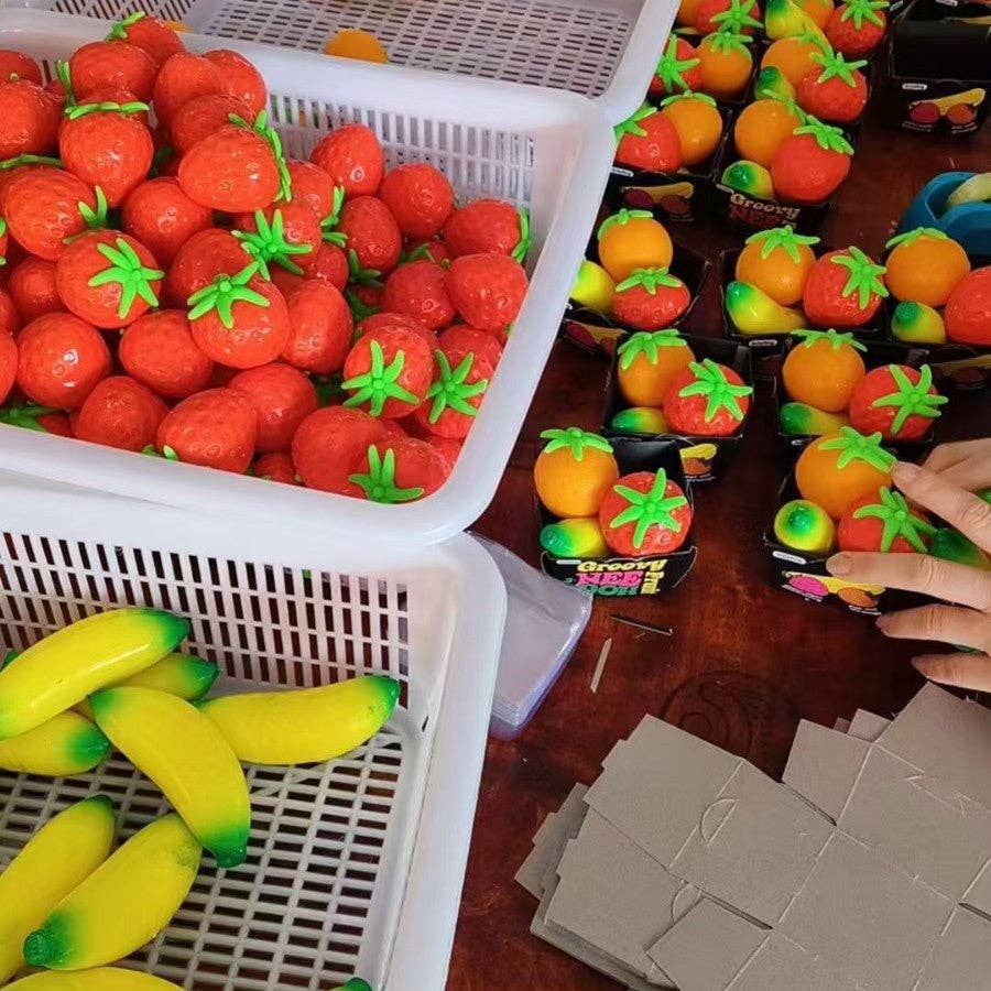 Fruit Party NeeDoh Squishy Toy Set