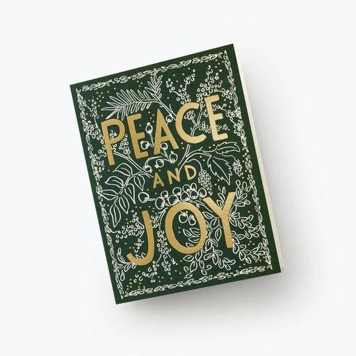 Evergreen Peace Card