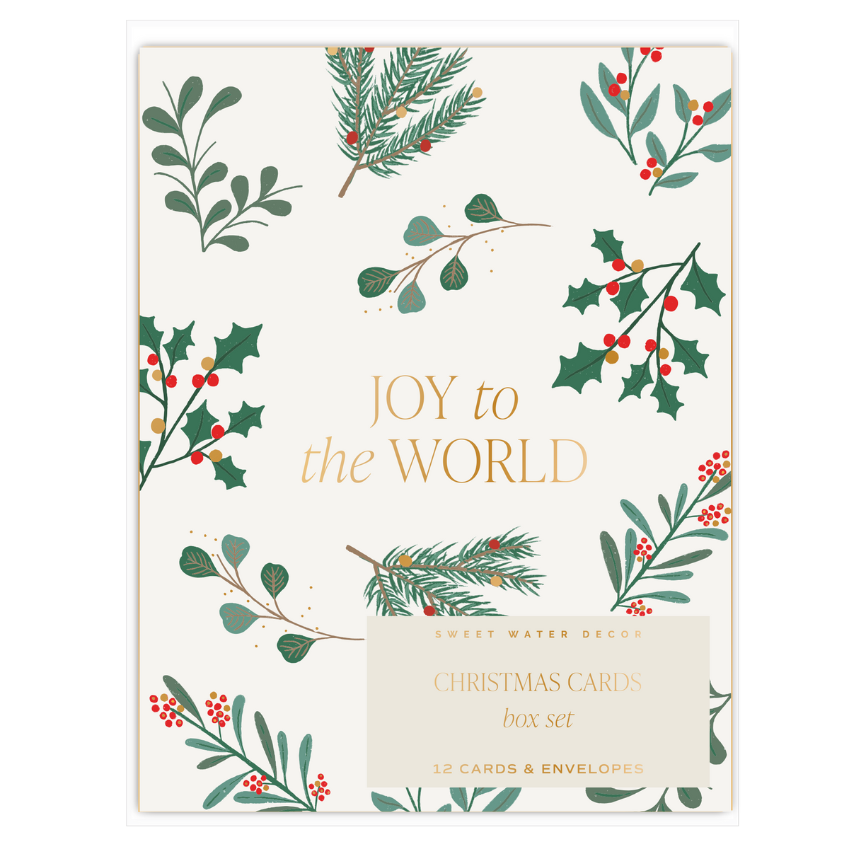Assorted Holiday Cards Boxed Set - Christmas Cards