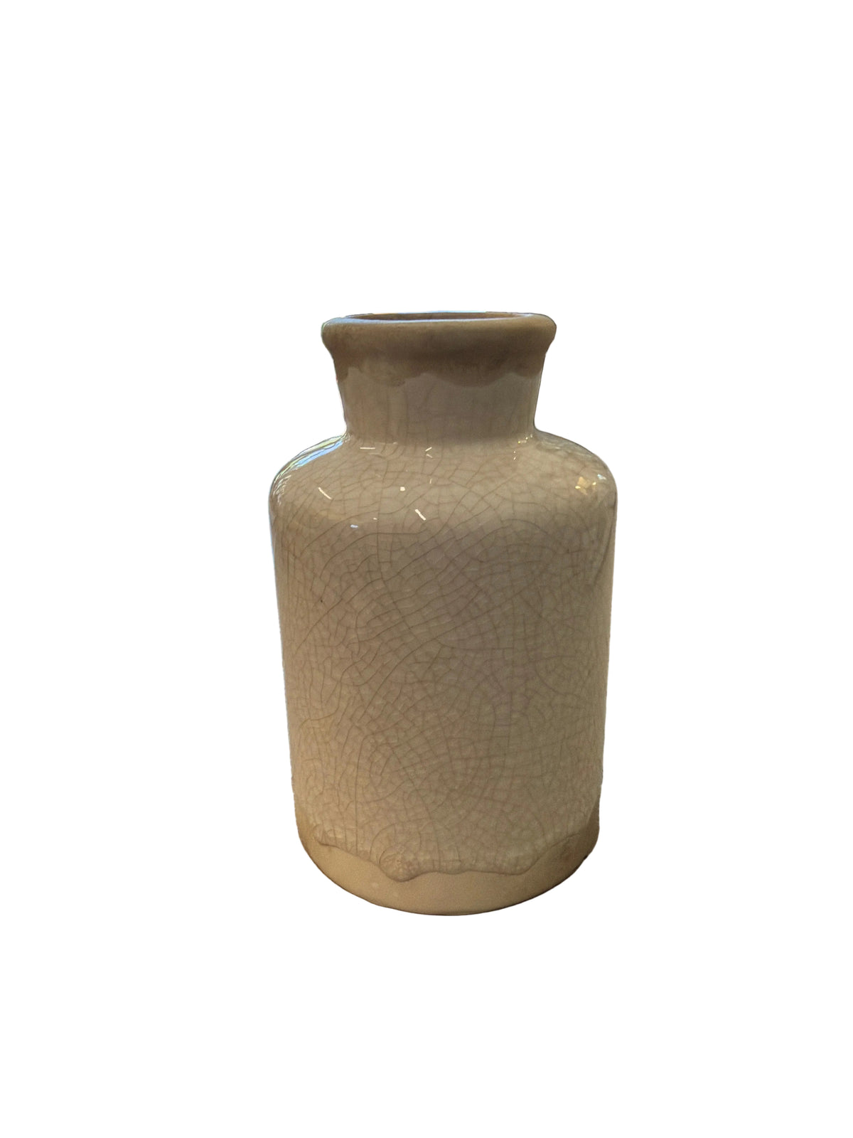 Small Crackle Glaze Ceramic Vase