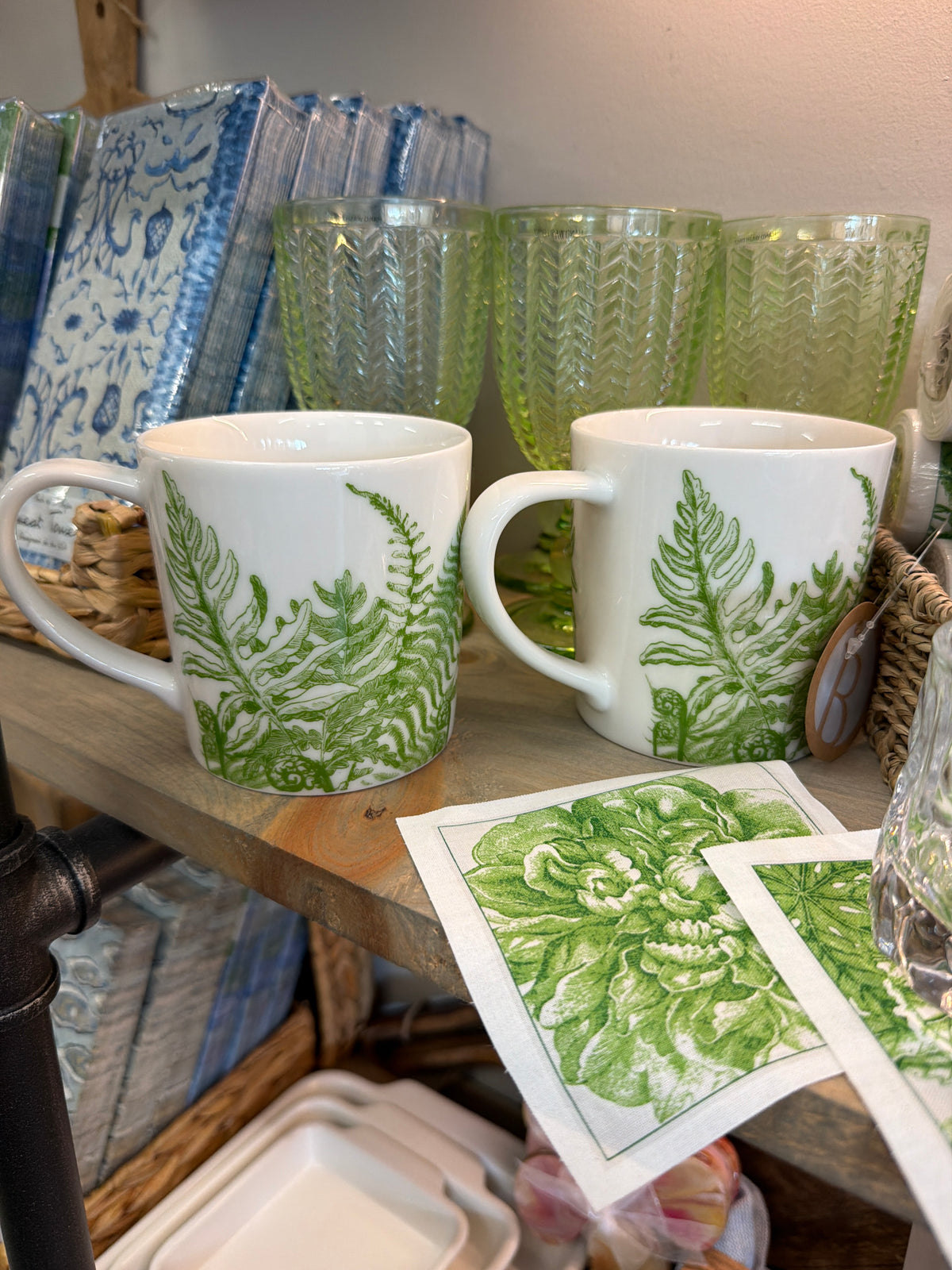 Botanical Green Mug