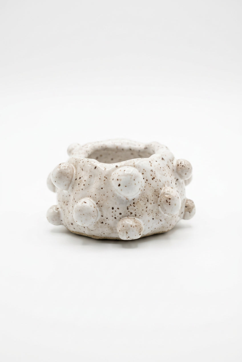 Pottery Votive Holder by Jenny Guerra