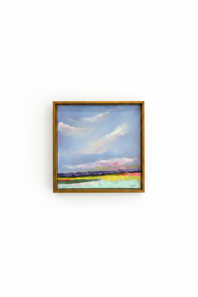 “Low Country” - 13x13” Framed- Original artwork by Kimberli Herrington
