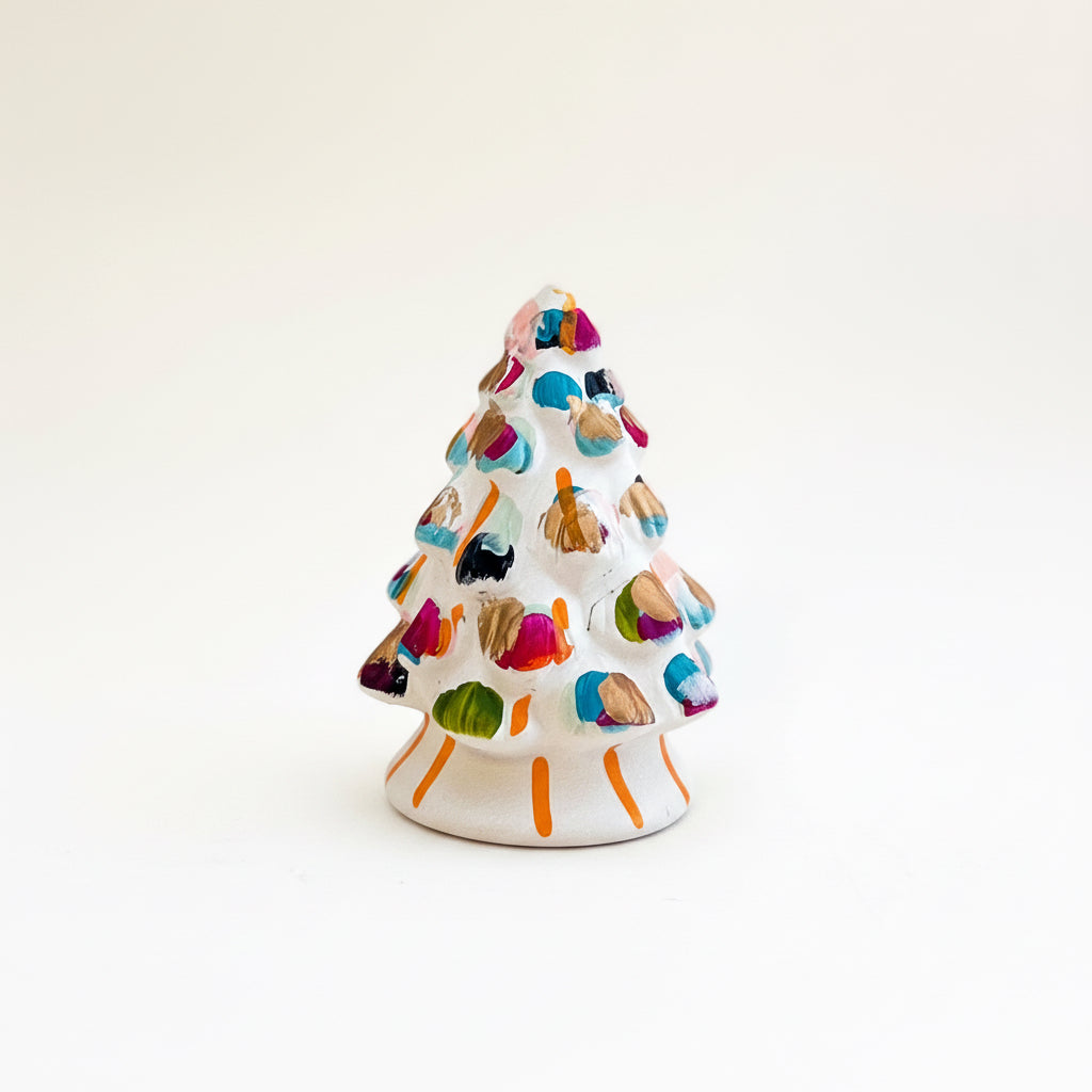 Tiny Bright Christmas Tree|Jessica Reynolds Art