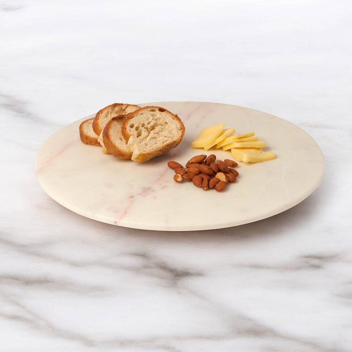 White Marble Lazy Susan