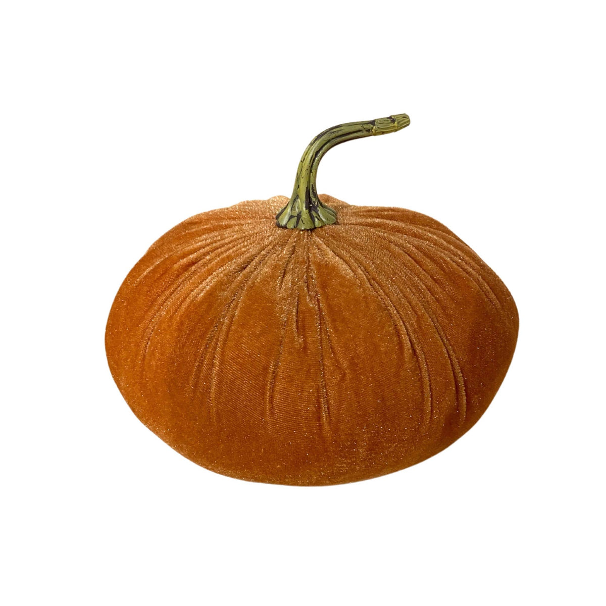 Fabulous Fall Velvet Pumpkin (Gold)