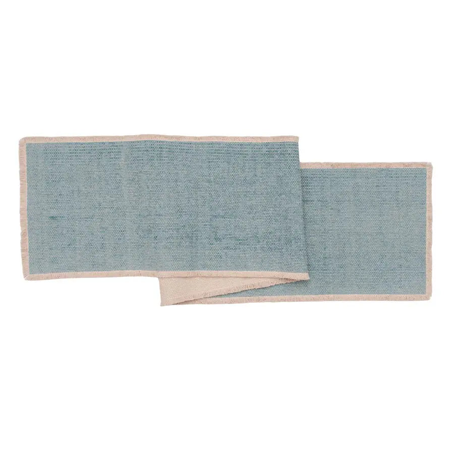 Fringed Solid Table Runner