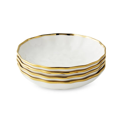 Regency Gold Soup Bowl 9in x 2in