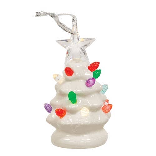 Ceramic Tree Glow Ornament