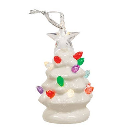 Ceramic Tree Glow Ornament