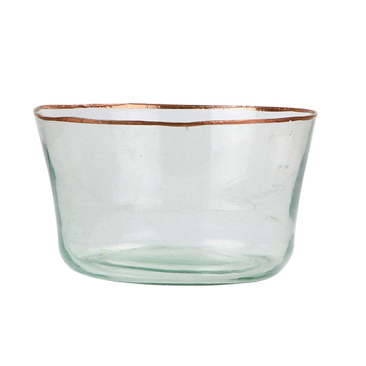Vintage Demijohn Bowl - Hand Cut