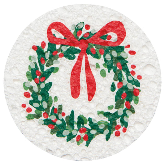 Compostable Christmas Sponge - Assorted