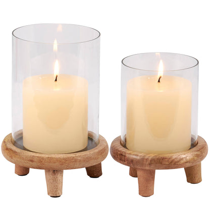 Hurricane Candle Holder Set