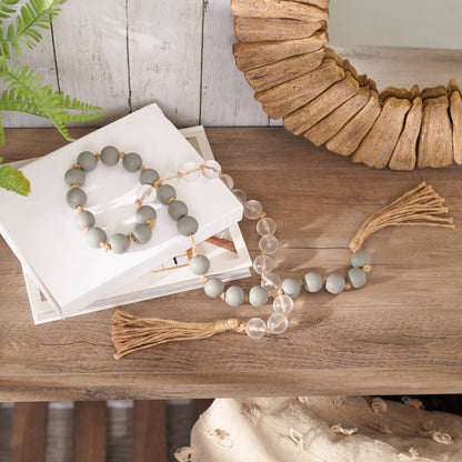 Knotted Sea Glass Garland