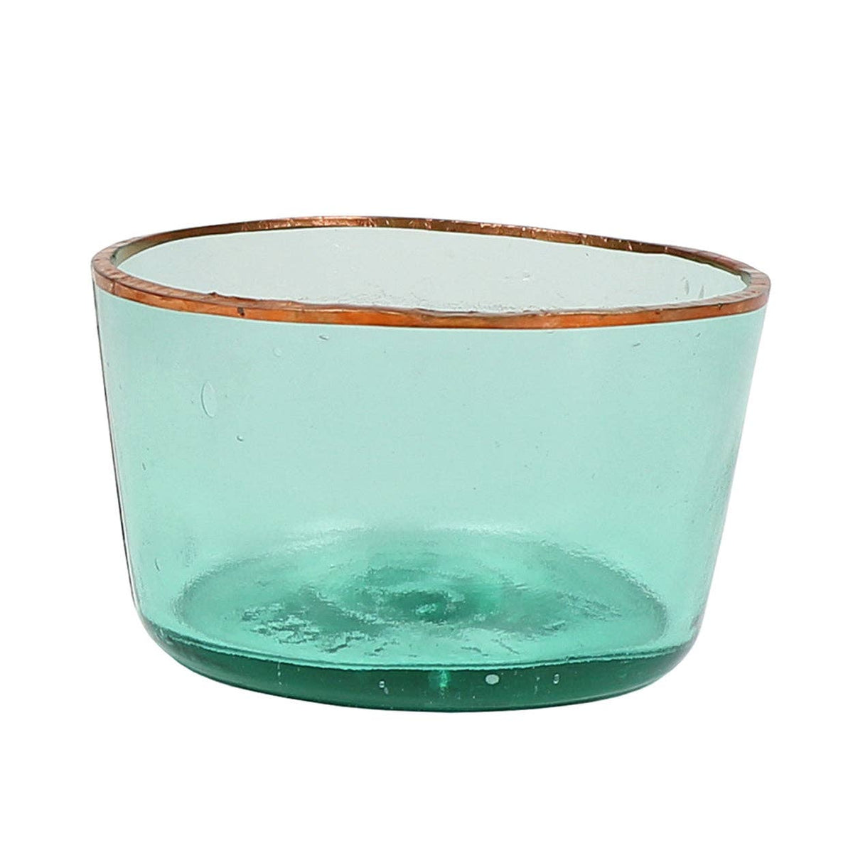 Vintage Demijohn Bowl - Hand Cut