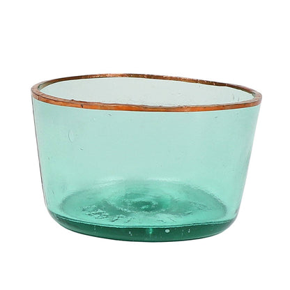 Vintage Demijohn Bowl - Hand Cut