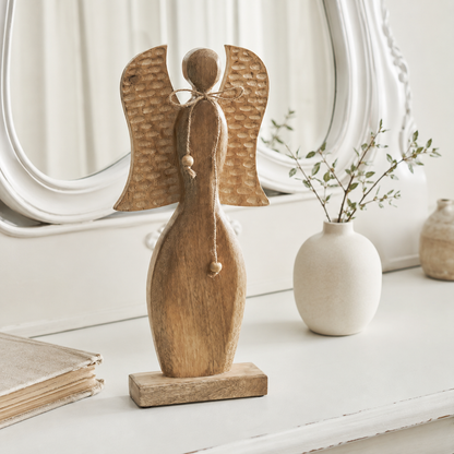 Natural Wooden Angel