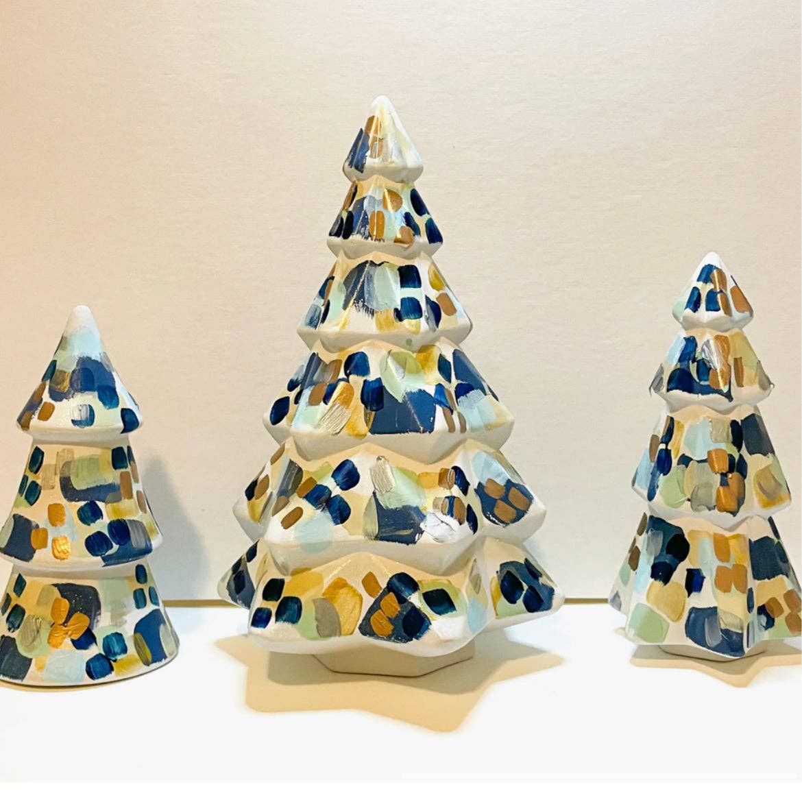 Midnight Blue Mini Christmas Tree|Jessica Reynolds Art
