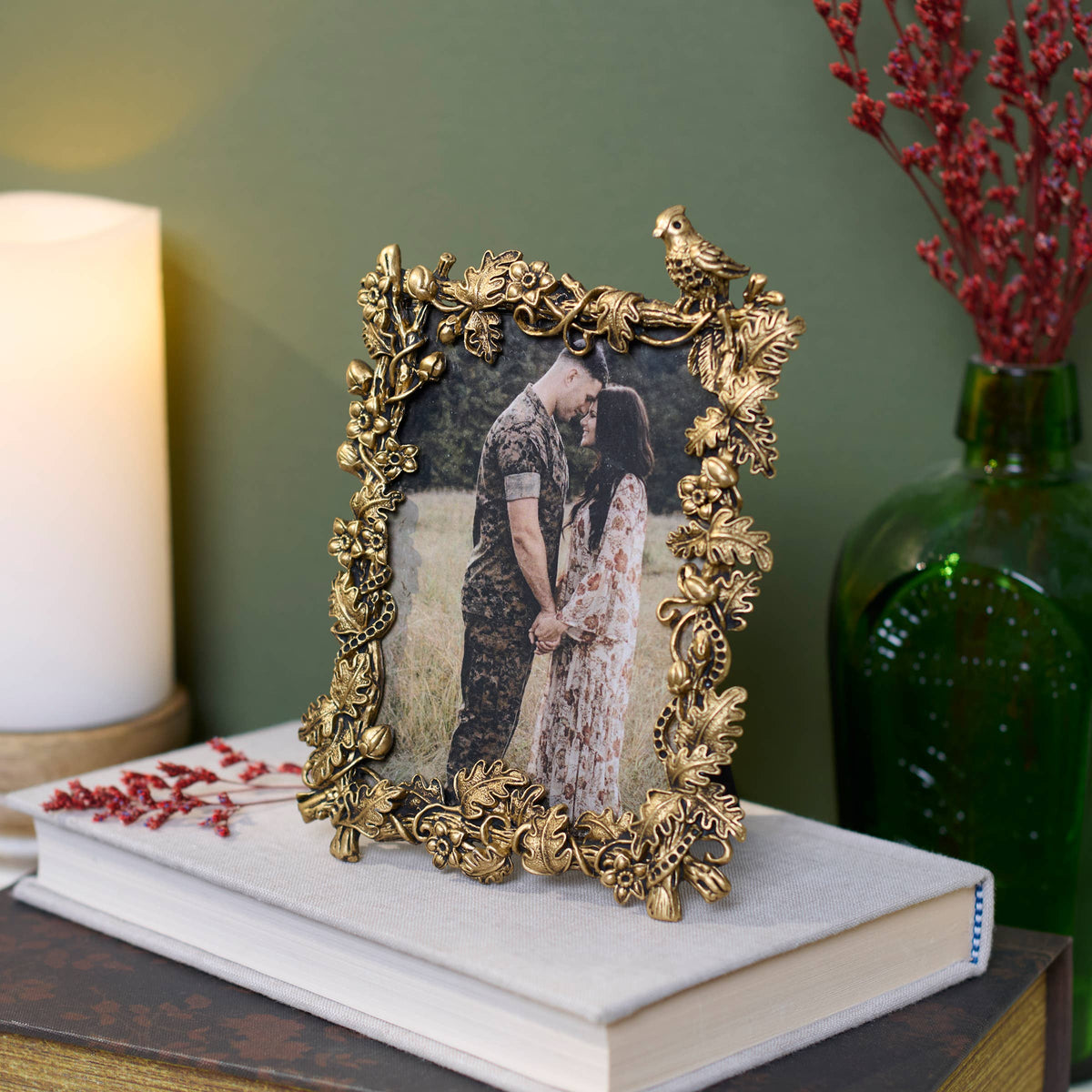 Bird Foliage Photo Frame (4x6)