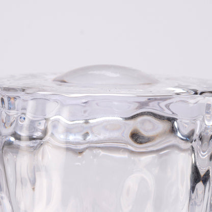 Hammered Rocks Glass