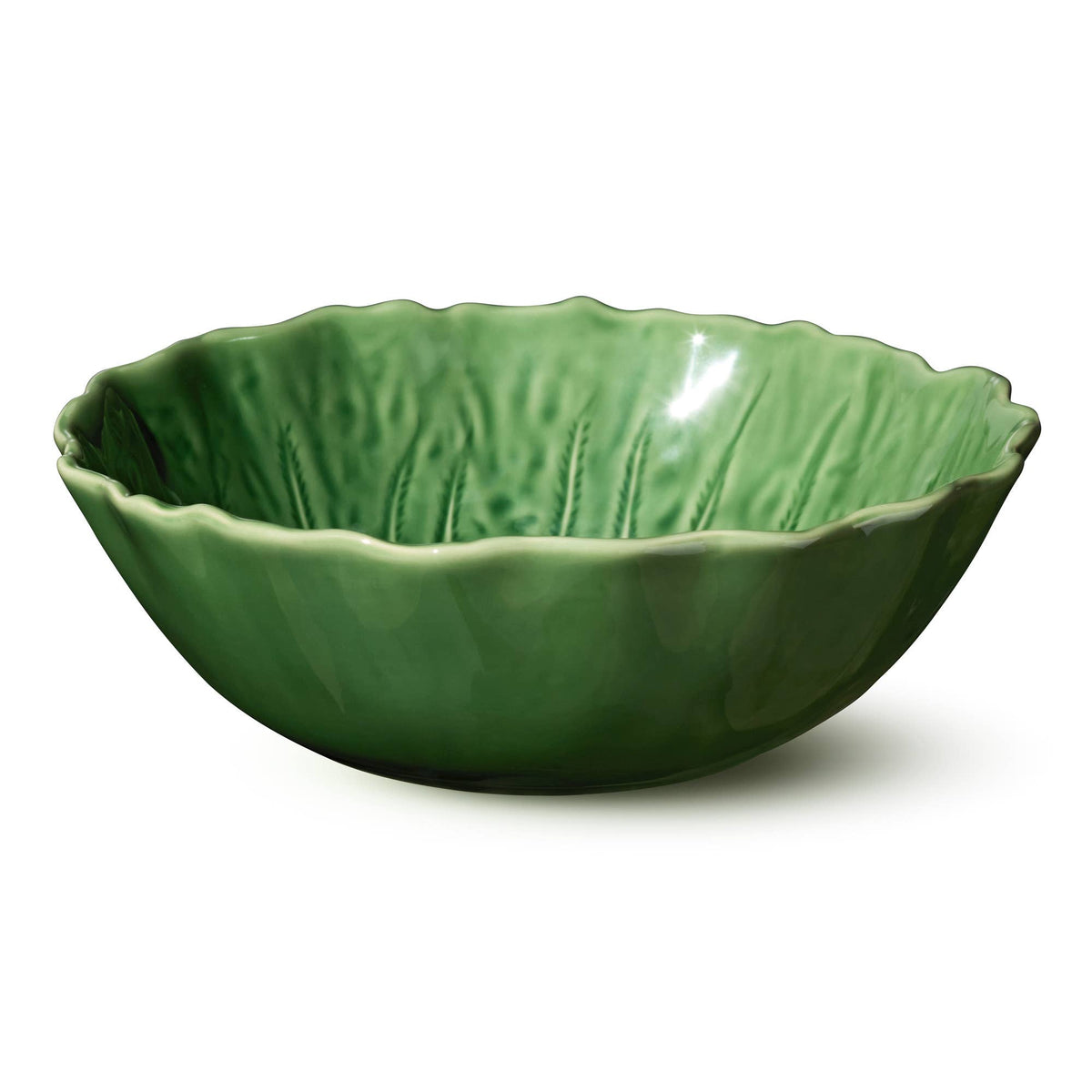 Le Jardin Cabbage 3-D Soup Bowl- 40 oz
