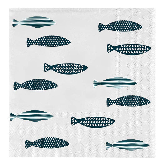Cocktail Napkins - Fishes