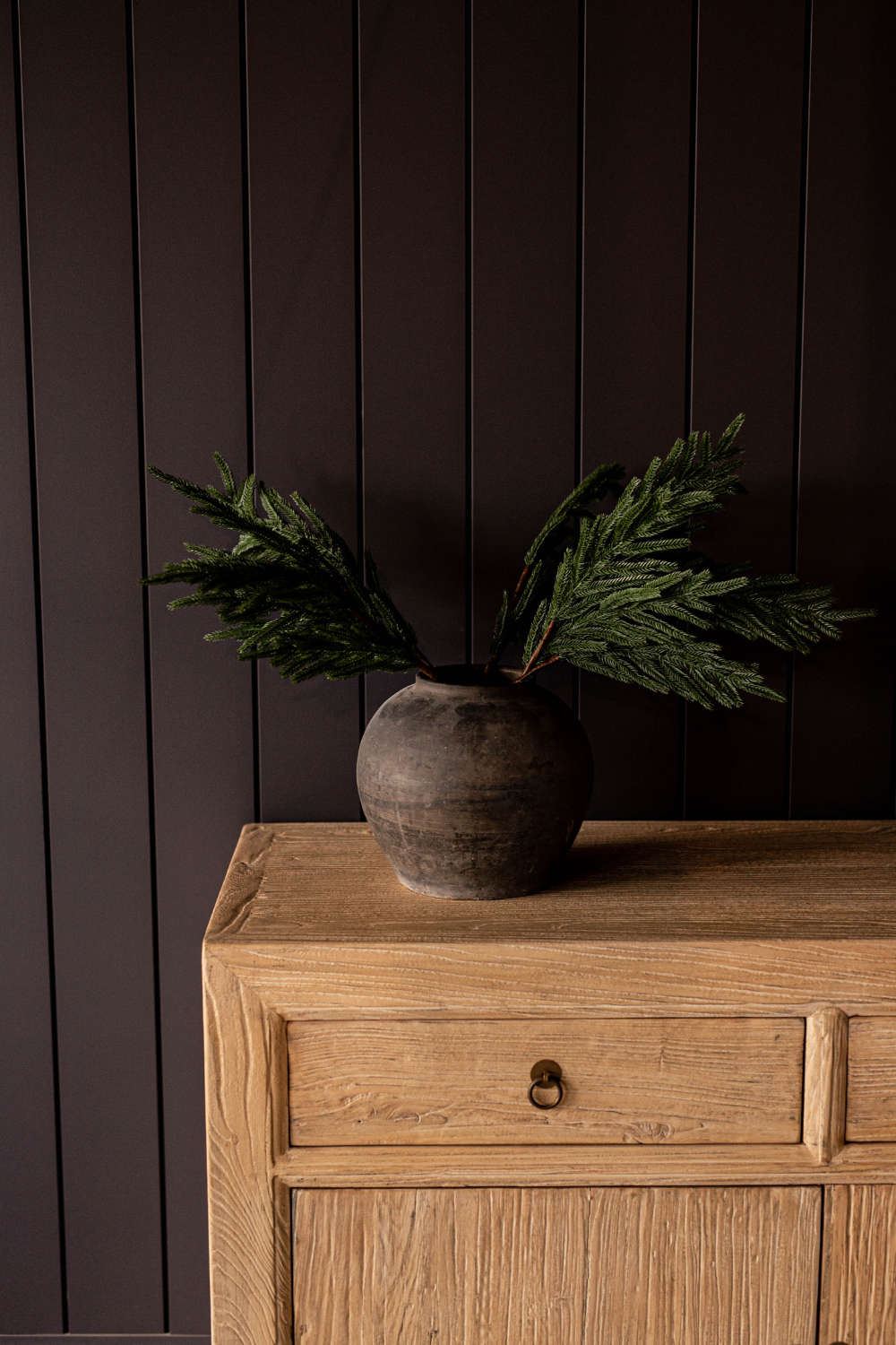 Norfolk Full Real Touch Green Faux Stems