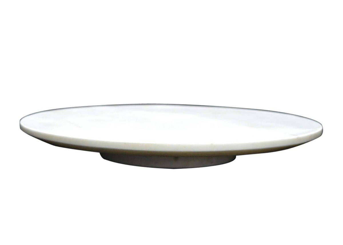 White Marble Lazy Susan