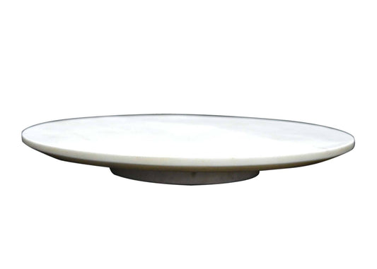 White Marble Lazy Susan