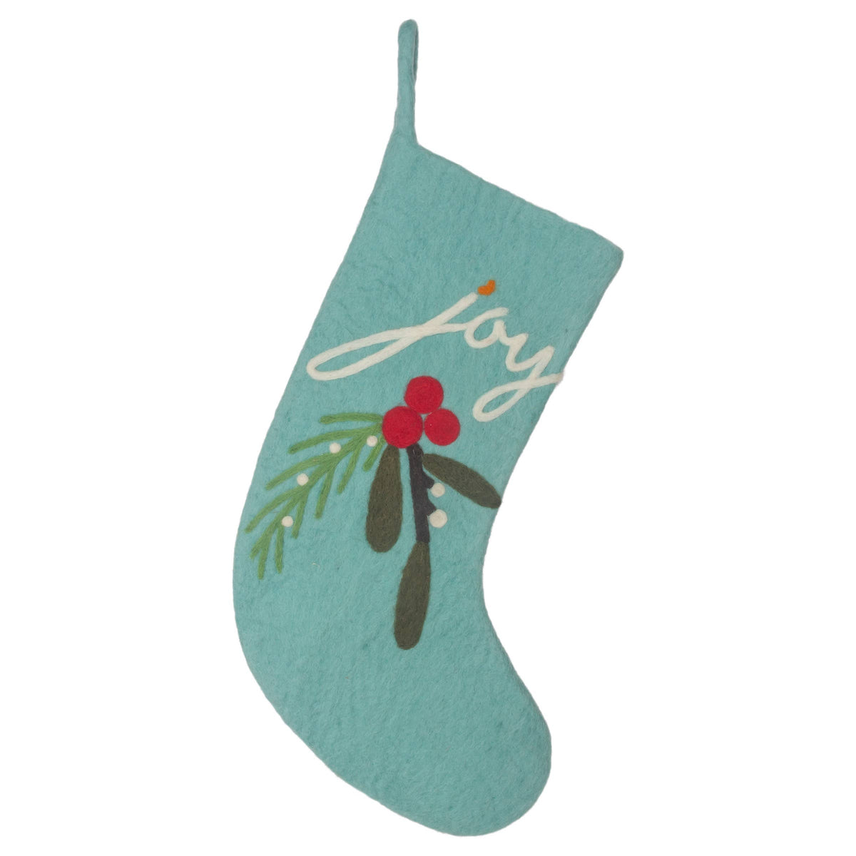 23.5" Joy Felt Christmas Stocking