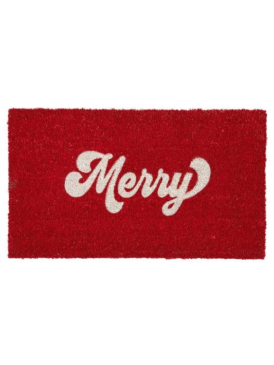 "Merry" Doormat