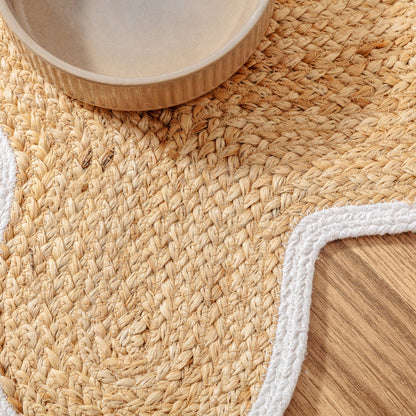 Loxley Pet Placemat - White Edge