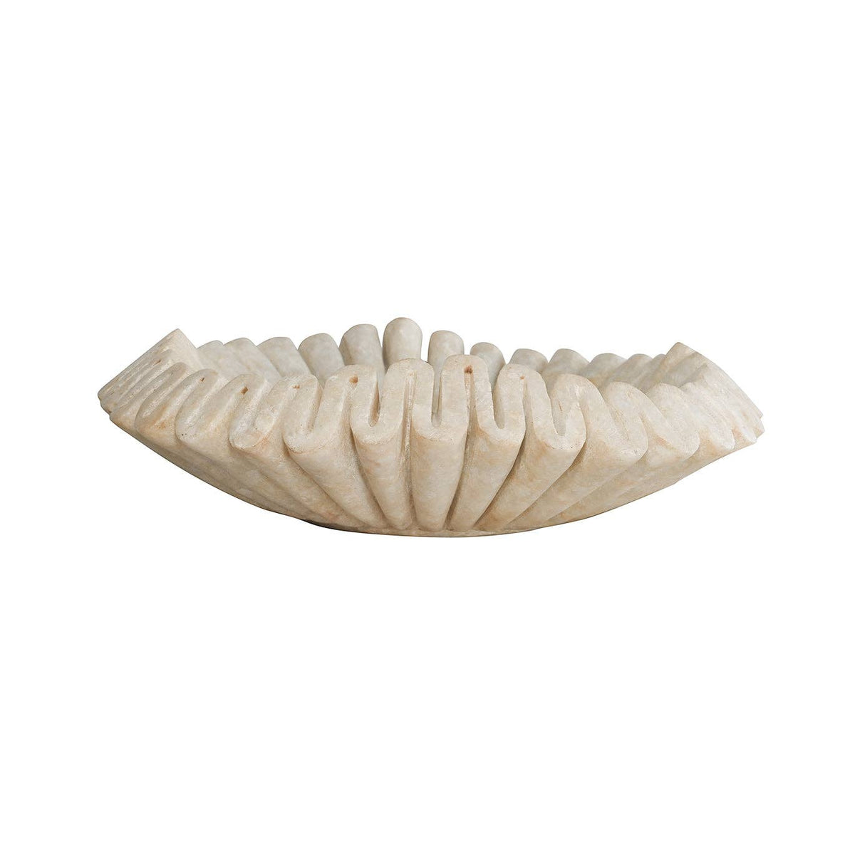 White Marble Context Bowl