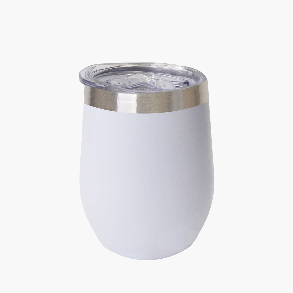 Insulated Travel Wine Tumbler with Lid  (12oz)
