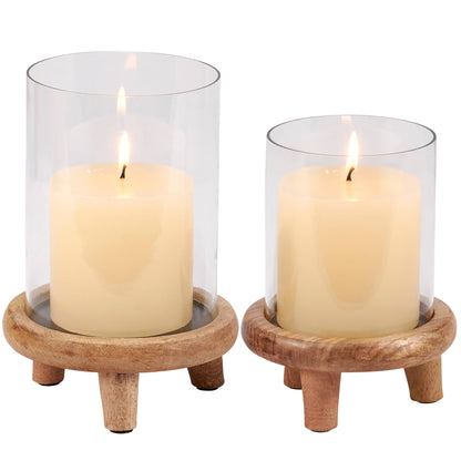 Hurricane Candle Holder Set