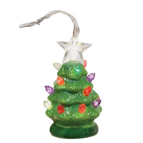 Ceramic Tree Glow Ornament