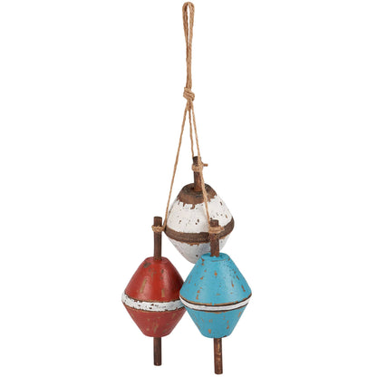 Wooden Bobbers Hanging Decor