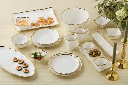 Regency Gold Cereal Bowl 6in x 3in 22 oz