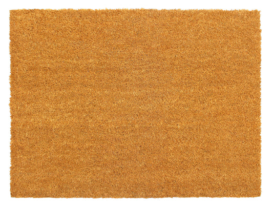 RugSmith Natural Machine Tufted Plain Doormat, 24" x 36"