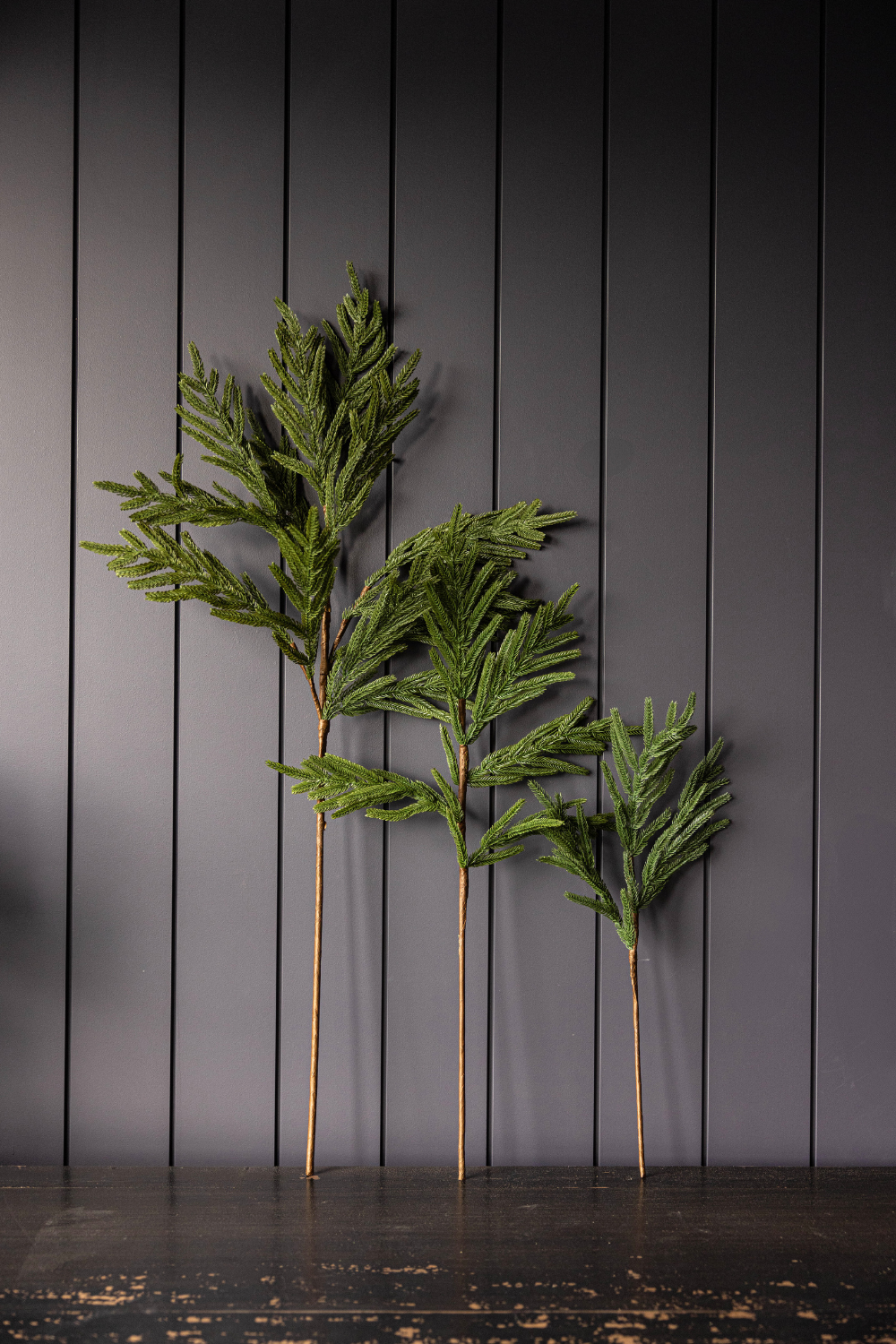 Norfolk Full Real Touch Green Faux Stems