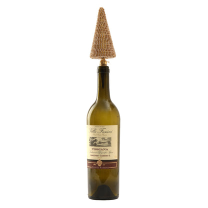 Gold Tree Bottle Stopper 9.4"