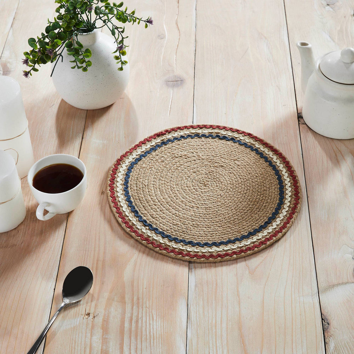 Americana Ric Rac Trivet 12" Round