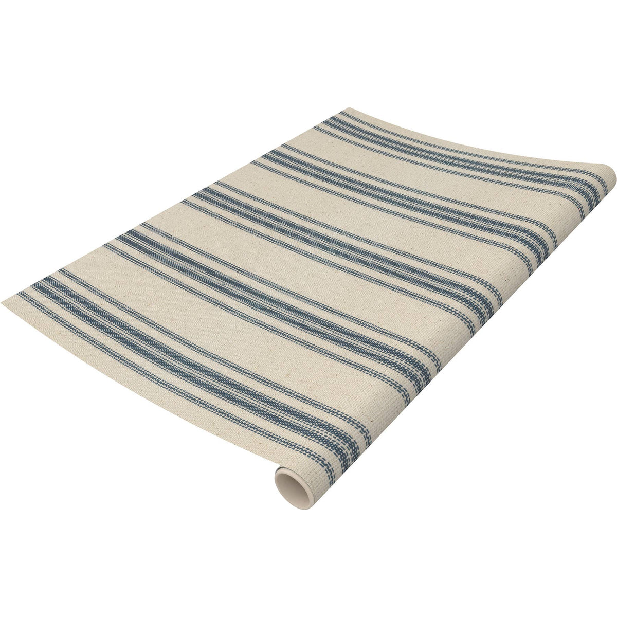 Blue Stripe Paper Table Runner