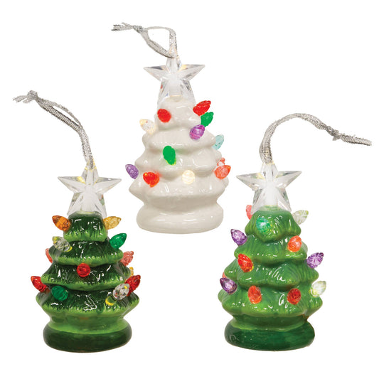 Ceramic Tree Glow Ornament