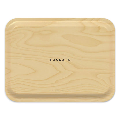 Artichoke Large Rectangular Birchwood Tray