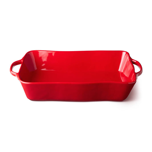 Berry Red Large Rectangular Baker