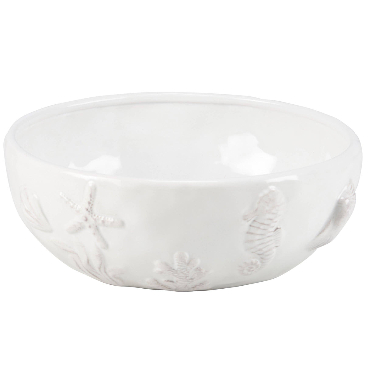 Embossed Beach Serving Bowl