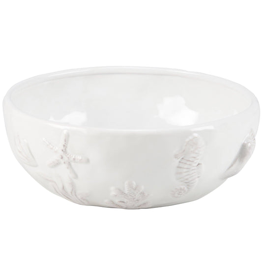 Embossed Beach Serving Bowl