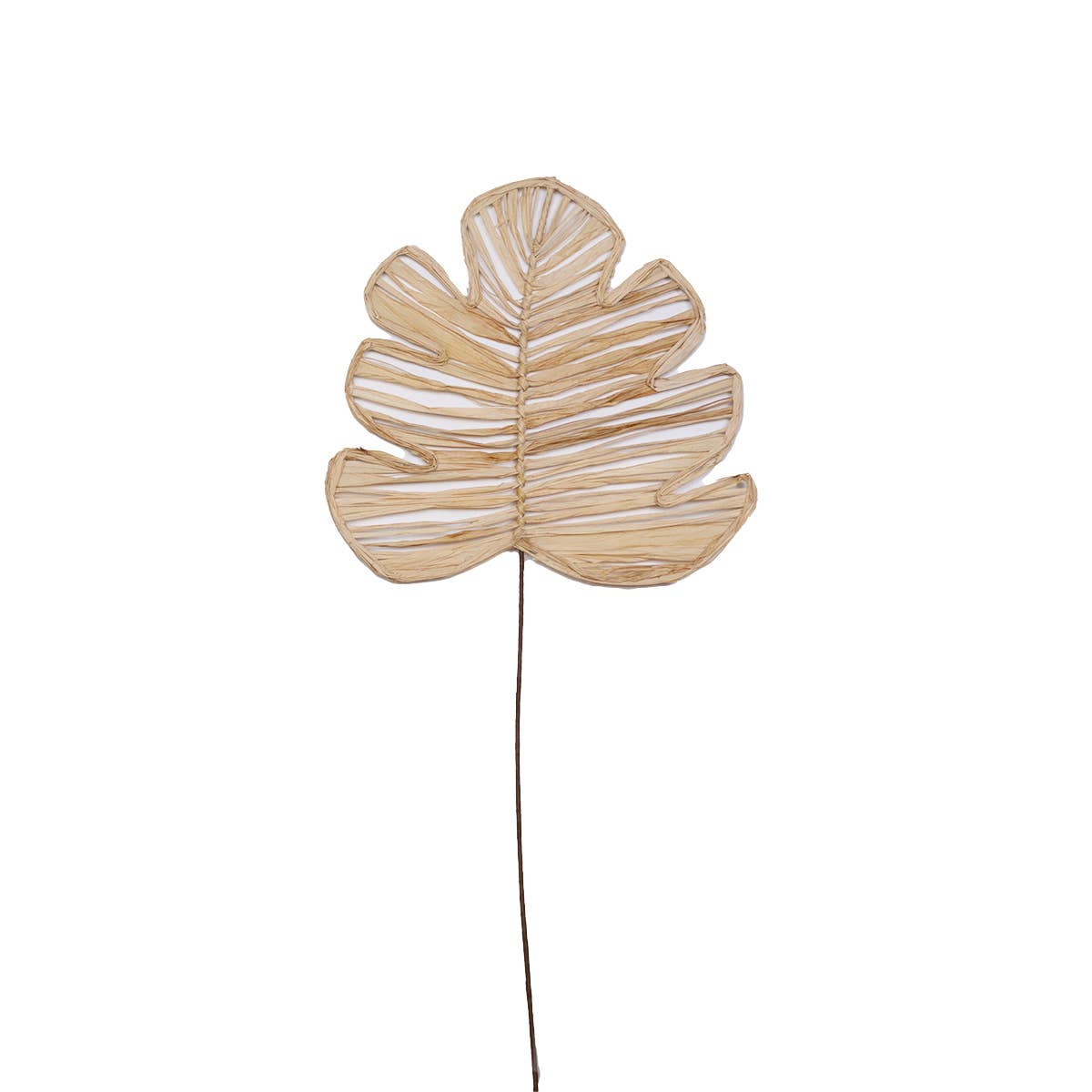 Oceanview Palm Décor   Natural   7x27.5